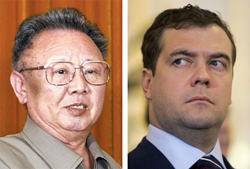 N.Korean Leader to Meet Medvedev in Russia Visit
