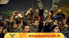 Millions of Egyptians March as Mubarak Leaves Cairo