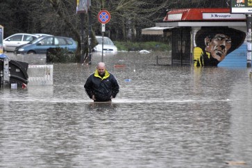 أمطار في أوروبا