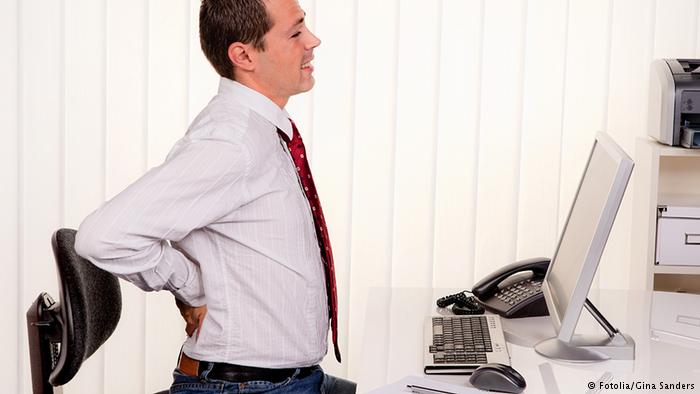 العمود الفقري أصبح عرضة لفترة أطول من الإجهاد