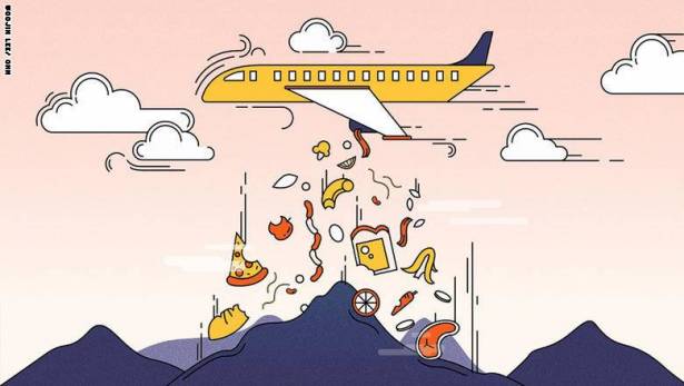 ملايين الأطنان من نفايات الطائرات.. ماذا يحصل بها؟