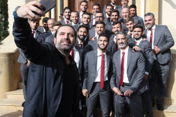 الحريري مع النجمة