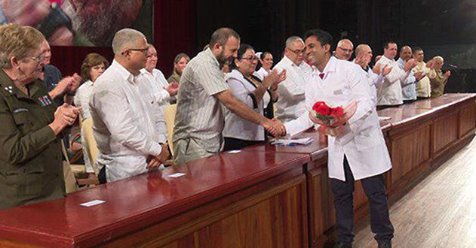 طالب سوري الأفضل في جامعات طب كوبا