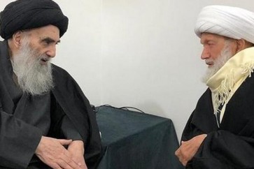 الشيخ قاسم_المرجع السيستاني