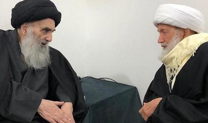 الشيخ قاسم_المرجع السيستاني