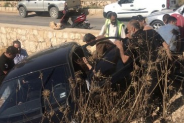 حادث سير على طريق العديسة رب ثلاثين