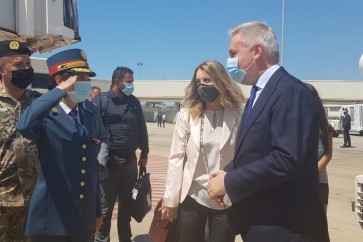 وزير الدفاع الايطالي في بيروت