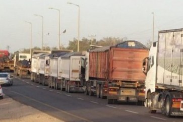 شاحنات فلسطينية