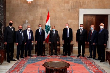 الرئيس عون مستقبلا المجلس الدستوري