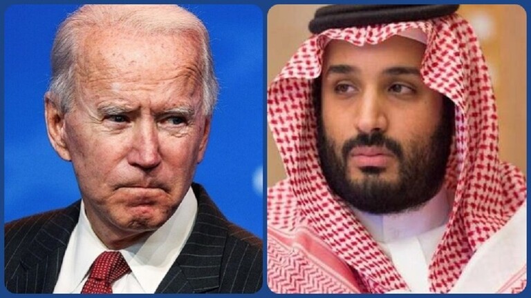 ولي العهد السعودي الأمير محمد بن سلمان والرئيس الأمريكي جو بايدن