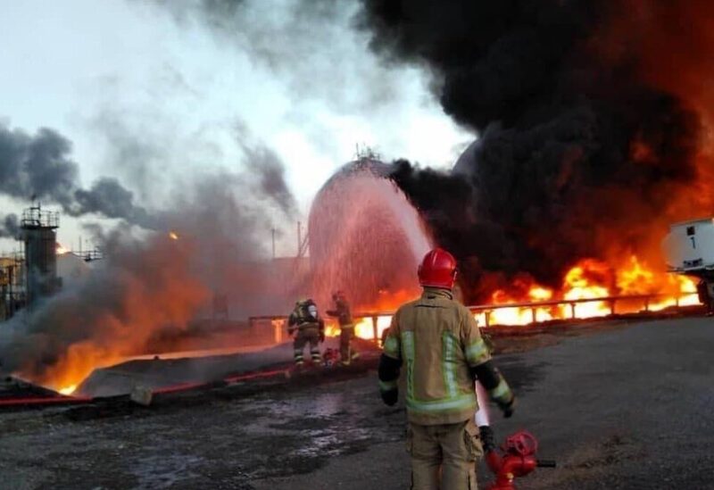 حريق-مصفاة-طهران-800x549