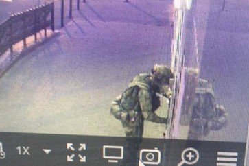 صورة المهاجم المفترض من كاميرا المراقبة