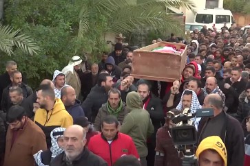 تشييع غاضب لجثمان الشهيدة المسنة غدير مسالمة برام الله ودعوات لتصعيد المقاومة