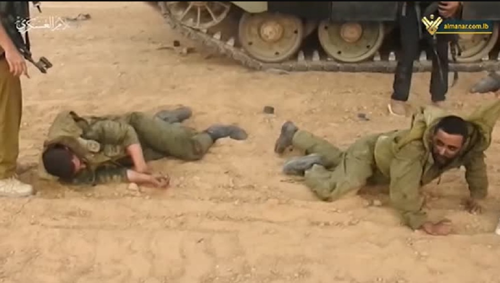 اسرى صهاينة لدى المقاومة الفلسطينية