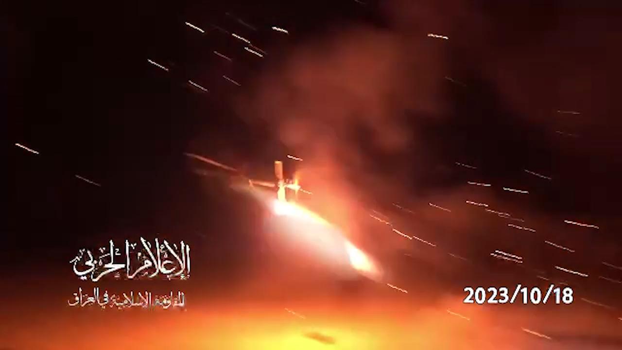 المقاومة الإسلامية في العراق تستهدف قاعدة عين الأسد بالمسيرات
