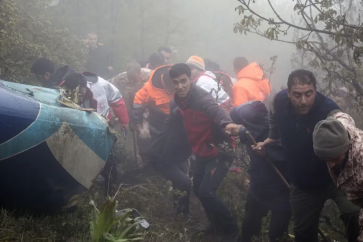 طائرة السيد رئيسي