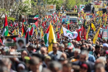 مسيرات يوم القدس العالمي في ايران