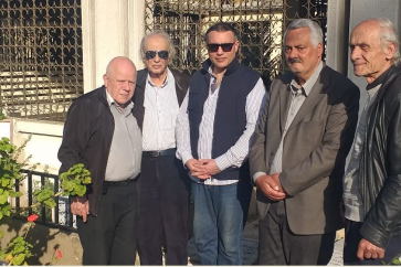 وفد تجمع اللجان والروابط الشعبي