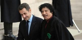 Sarkozy ET Kadhafi