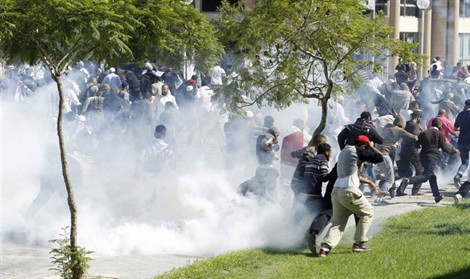 Tunis/Manif anti-US: des actes 