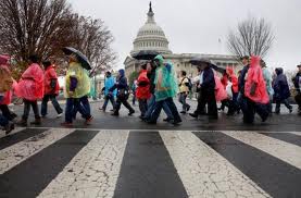 A Washington, des centaines de personnes demandent des emplois à leurs élus
