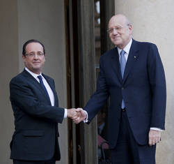 Hollande et Mikati