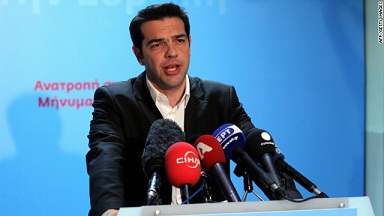 Alexis Tsipras chef du Syriza 