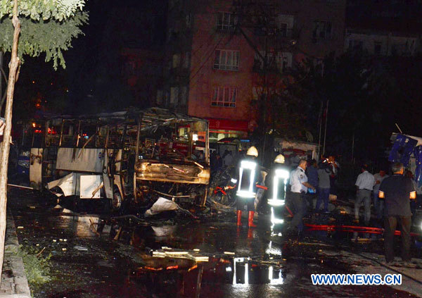 Turquie : une explosion fait 8 morts et 60 blessés dans la province de Gaziantep