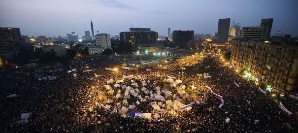 Rassemblement anti-Morsi, Place Tahrir