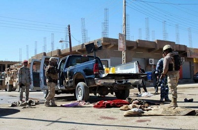 Irak: 4 personnes arrêtées après la mort de 27 policiers lundi à Haditha
