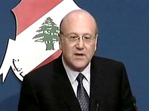 Le PM libanais Mikati regrette les propos de l’envoyé syrien auprés de l’ONU..
