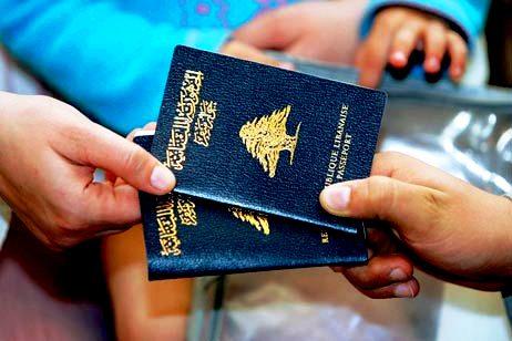 Des passeports libanais