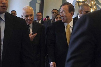 Ban Ki moon et Arabi