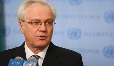 Vitaly Tchourkine, ambassadeur de la Russie à l'Onu