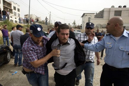 AlQods occupée: manifestation contre des colons à Beit Hanina