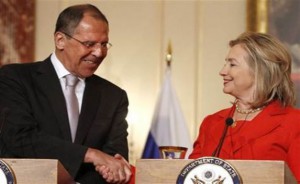 Lavrov et Clinton