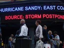 New York se prépare dans un calme irréel à affronter l’ouragan Sandy 
