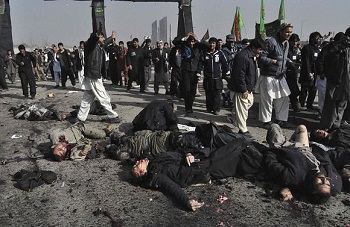 Attentat en Afghanistan durant Achoura