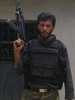 Le milicien tué le 120-10-12 Maher Yaçine Bdéwi dans la province de Damas