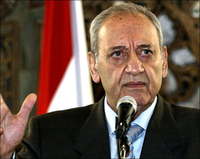 Berri : les six mois prochains décisifs pour le Liban.

