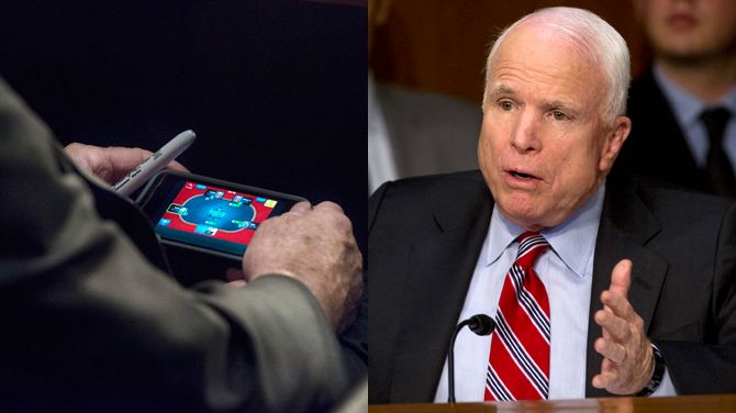 McCain, la guerre, le sang et le poker...