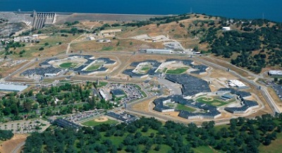 Vue de la prison d’Etat de Sacramento