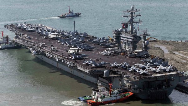 Le porte-avions USS Nimitz lève l’ancre pour la mer Rouge 
