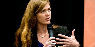 Samantha Power, spécialiste des droits de l’homme et des génocides 
