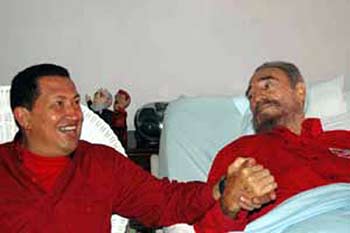 Chavez avec Castro