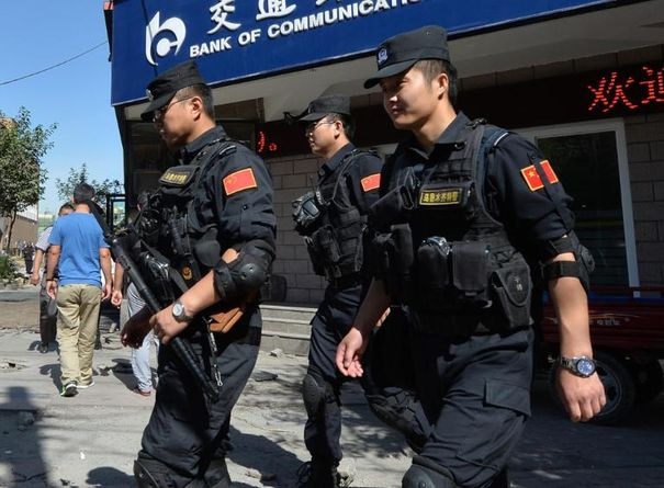 Exercice des forces d’intervention spéciales chinoises

