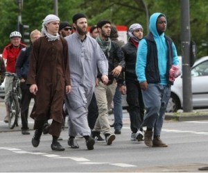 Des salafistes en Allemagne