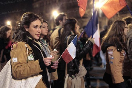 Augmentation de 63% du départ des Juifs de France vers 