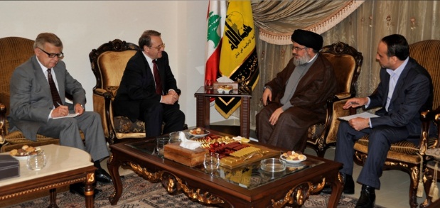 Sayyed Hassan Nasrallah a reçu Bogdanov
