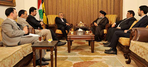 Boroujerdi reçu par Sayed Nasrallah
